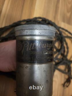 WW1 WWI Era Ornate Military Aircraft Pittsburgh Dirigible Searchlight Spotlight