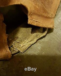 WW1/WWI GERMAN CAMO HELMET WITH WRAPPEN ATTACHED TO FRONT MUST SEE -NO RESERVE
