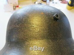 WW1 WWI German Steel Helmet M-1916 / 1917 Quist 66