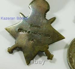 WW1 WWI World War One War Medal Trio 30485 Spr W S Wakefield Royal Engineers