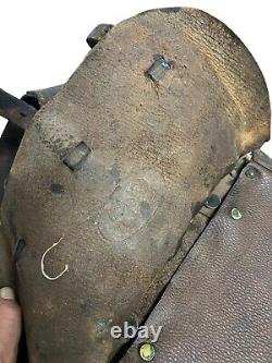 WW1 WWl or Prior US Army Cavalry Leather Saddlebags