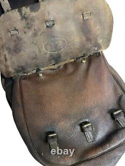 WW1 WWl or Prior US Army Cavalry Leather Saddlebags