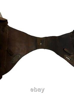 WW1 WWl or Prior US Army Cavalry Leather Saddlebags