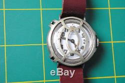 WW1 Watch Longines Trench watch Silver Case Name engraved working 05-071