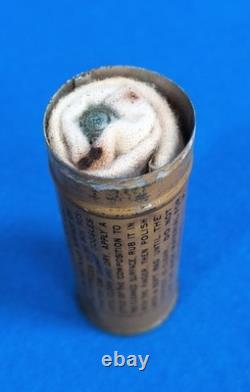 WW1 World War 1 US Corrected English Type Box Respirator Gas Mask 1918 With Bag