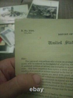 WW1 World War 1 US Era Document, ww1 To Korea Big Lot No RESERVE LQQK