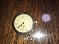WW1 Zenith Silver (Officer's) Trench Watch (Working Order)