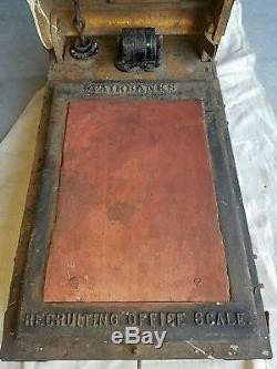 WW1 recruiting office scale (fairbanks)(working)