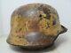 WW2 German DAK Tropical camo M35 Q68 Helmet 100% orignal one looker