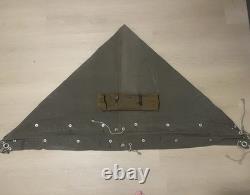 WW2 SA Sturmabteilung Zeltbahn WW1 Style Army 1934 Poncho Tent Poles Original