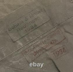 WW2 SA Sturmabteilung Zeltbahn WW1 Style Army 1934 Poncho Tent Poles Original