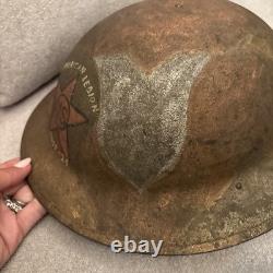 WWII American Legion Hemlut Doughboy Protective Helmet