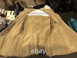 WWI 1910s US Army Cotton Summer Tunic Change Button M1912 Jacket Khaki Uniform S