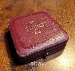 WWI 1914 Iron Cross 1st Class, Christmas Case, Vaulted