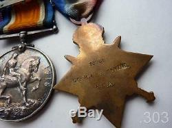WWI 1914 Mons Star Trio & LSGC Medal to MacKenzie RFA / RA, Group of Four