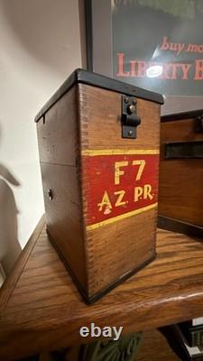 WWI 1917 Army Signal Corps Field Camp Working Radio VG Clean