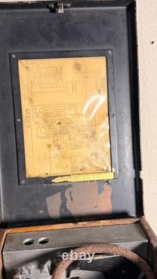 WWI 1917 Army Signal Corps Field Camp Working Radio VG Clean