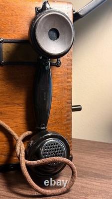 WWI 1917 Army Signal Corps Field Camp Working Radio VG Clean