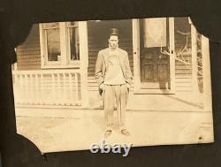 WWI 1918 Soldier Photo Album Scranton PA Rittenhouse Family Central High School