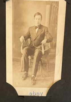 WWI 1918 Soldier Photo Album Scranton PA Rittenhouse Family Central High School