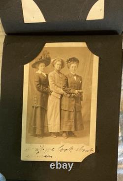 WWI 1918 Soldier Photo Album Scranton PA Rittenhouse Family Central High School