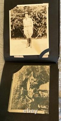 WWI 1918 Soldier Photo Album Scranton PA Rittenhouse Family Central High School