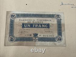WWI 1919 Original Luxemburg Motor Show Bulletin, Chevron, Red Diamond Collar Tab