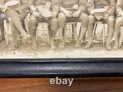 WWI 1923 First Battalion Battery A 7th Field Artillery Fort Ethan Alan Photo JD