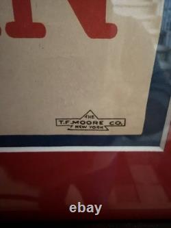 WWI 2nd Liberty Loan Original Poster (Dewey Artist 1917) Framed