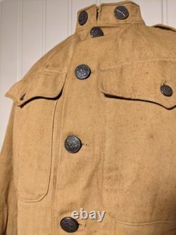 WWI 3rd ID 7th Infantry 2 Uniform set w letters NAMED WIA