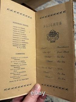 WWI 4th Air Park Booklet AEF Army of Occupation, Coblenz Germany 1919 ORIGINAL