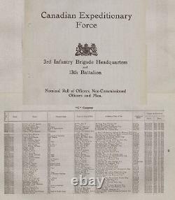 WWI 5th Reg Royal Highlanders of Canada Black Watch John McCready FREEPOST