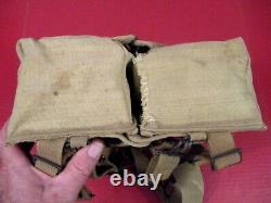 WWI AEF US Army Cavalry M1912 Ration Bag or Medic Medical Supply Bag Dtd 1918