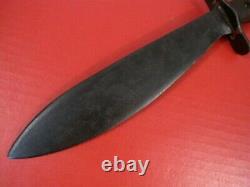 WWI AEF US Army M1917CT Bolo Knife withCanvas Scabbard AC Co. Chicago 1918 NICE