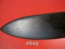 WWI AEF US Army M1917CT Bolo Knife withCanvas Scabbard AC Co. Chicago 1918 NICE