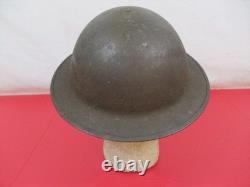 WWI AEF US Army M1917 Helmet Complete withLiner & Chin Strap Original NICE #1