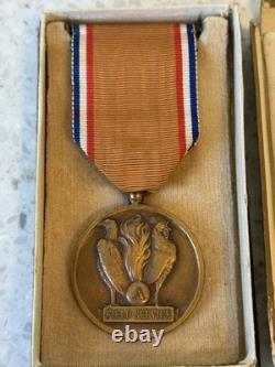 WWI AFS American Field Service Medal with Original Box