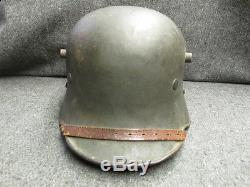 Wwi Austrian Model 1916 Helmet-wwii German Reissued Transitional