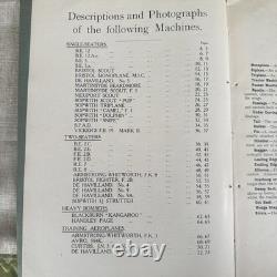 WWI Aeroplane Air Ministry Intelligence British Aeroplane, WWI Manual 1918