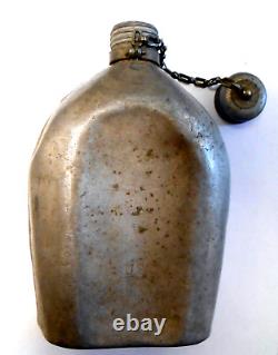 WWI All Hand Decorated 88th Division Canteen Dated 1918