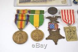 WWI Army Distinguished Service Cross Recipient 29th Division AEF Maryland Medals