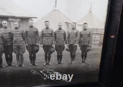 WWI Army Officers 2nd Regt 159th Depot Brigade Louisville, KY Photograph 39 x 10
