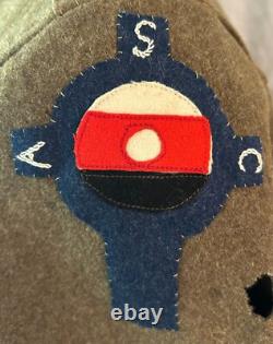 WWI Army Service Corp Service Coat, Uniform With Rare and Unique ASC Patch