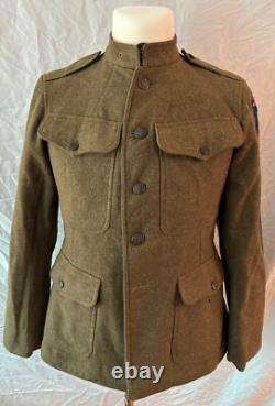WWI Army Service Corp Service Coat, Uniform With Rare and Unique ASC Patch