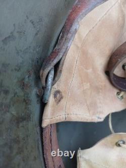 WWI Austrian Hungarian Empire Combat Helmet Original Paint Liner Chinstrap