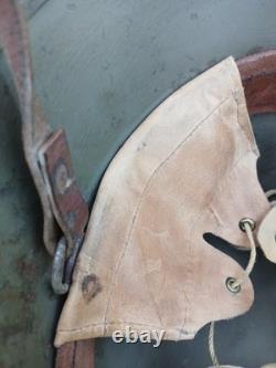 WWI Austrian Hungarian Empire Combat Helmet Original Paint Liner Chinstrap