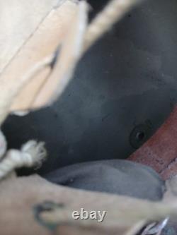 WWI Austrian Hungarian Empire Combat Helmet Original Paint Liner Chinstrap