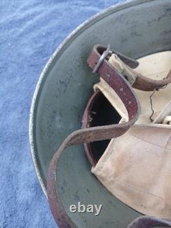 WWI Austrian Hungarian Empire Combat Helmet Original Paint Liner Chinstrap