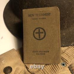 WWI BIBLE HOLY Book New Testament 1918 USGI WW US army USGI