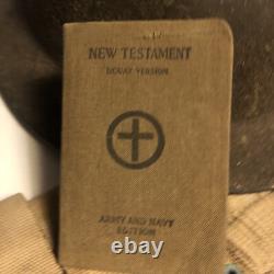 WWI BIBLE HOLY Book New Testament 1918 USGI WW US army USGI